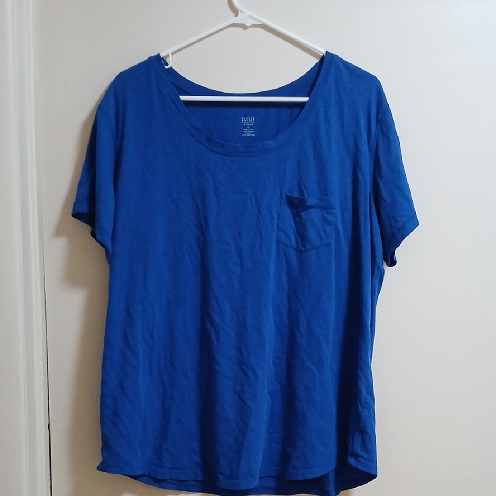 a.n.a Vibrant Blue Women's Top